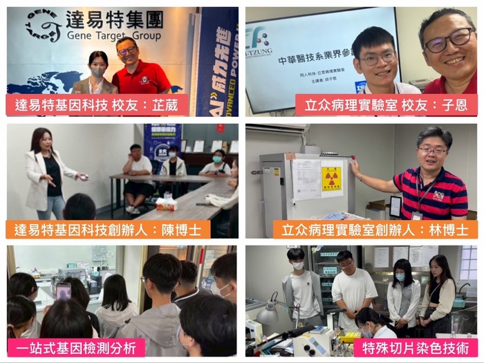 114.05.21 中華醫大醫技系產學參訪 解碼基因與病理技術 培育未來精準醫療人才圖片