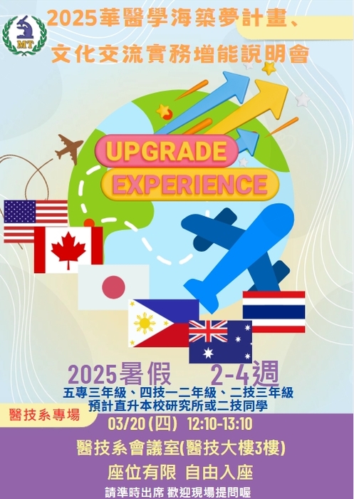 2025✈️華醫醫技學海築夢圖片