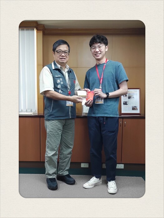 賀·校友林易陞醫檢師榮獲 高雄捐血中心在職進修獎金